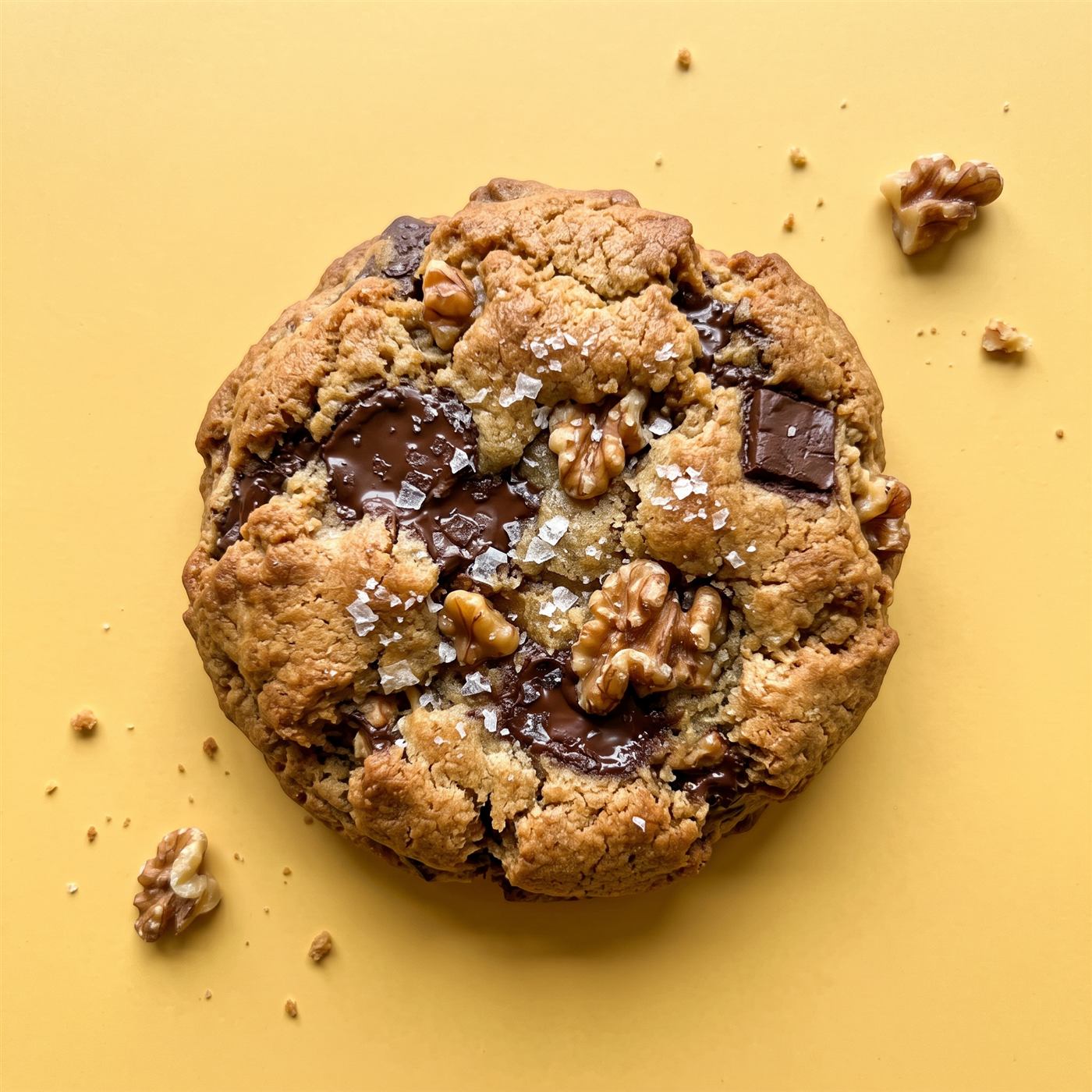 The Champ — chocolate chunk walnut cookie